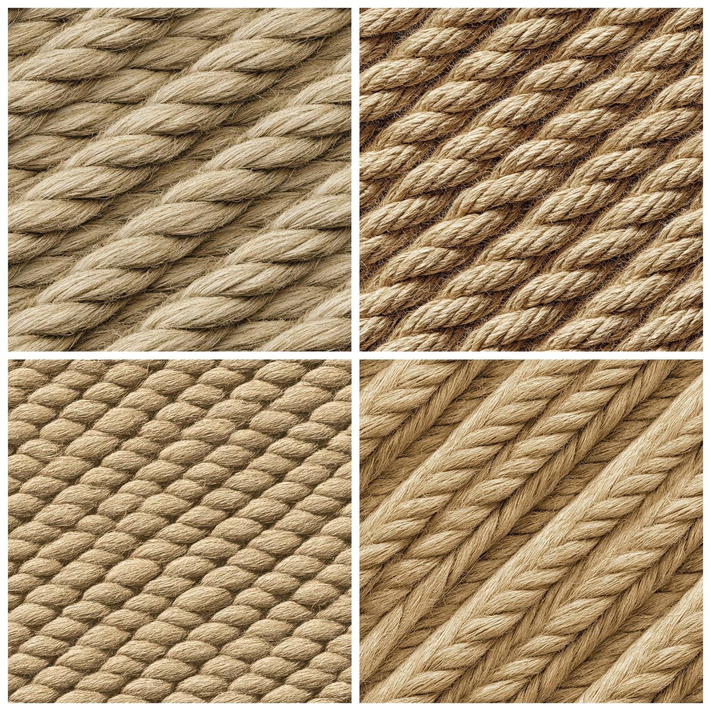 Beige Rope Twist Digital Paper Pack (DDD008129)