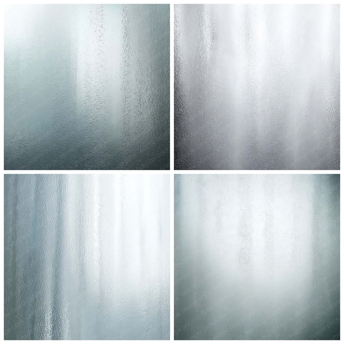 Frosted Bathroom Glass Digital Paper Pack (DDD008135)