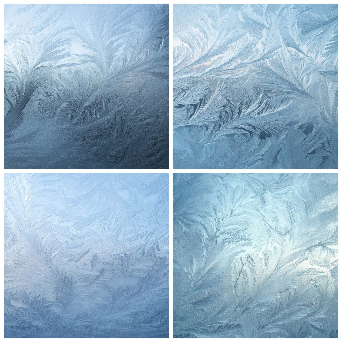 Icy Windscreen Frost Digital Paper Pack (DDD008162)
