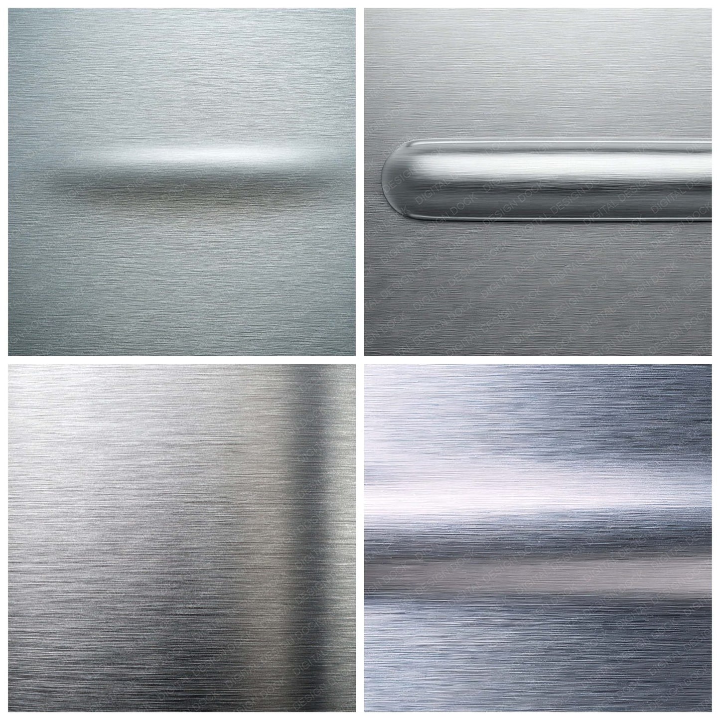 Brushed Steel Handle Digital Paper Pack (DDD008171)