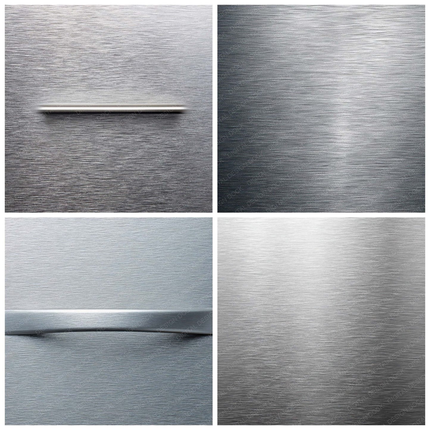 Brushed Steel Handle Digital Paper Pack (DDD008171)