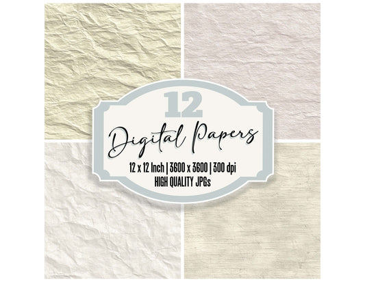 Receipt Texture digital paper pack designed for background pages in junk journaling and paper craft projects