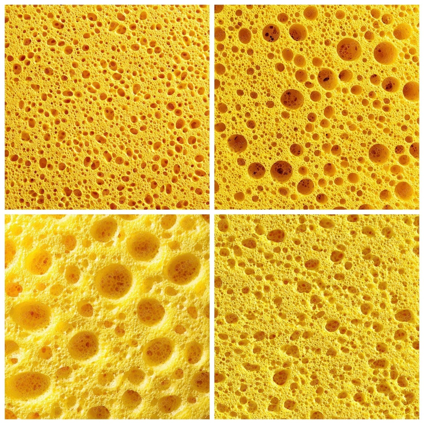 Yellow Sponge Foam Digital Paper Pack (DDD008187)