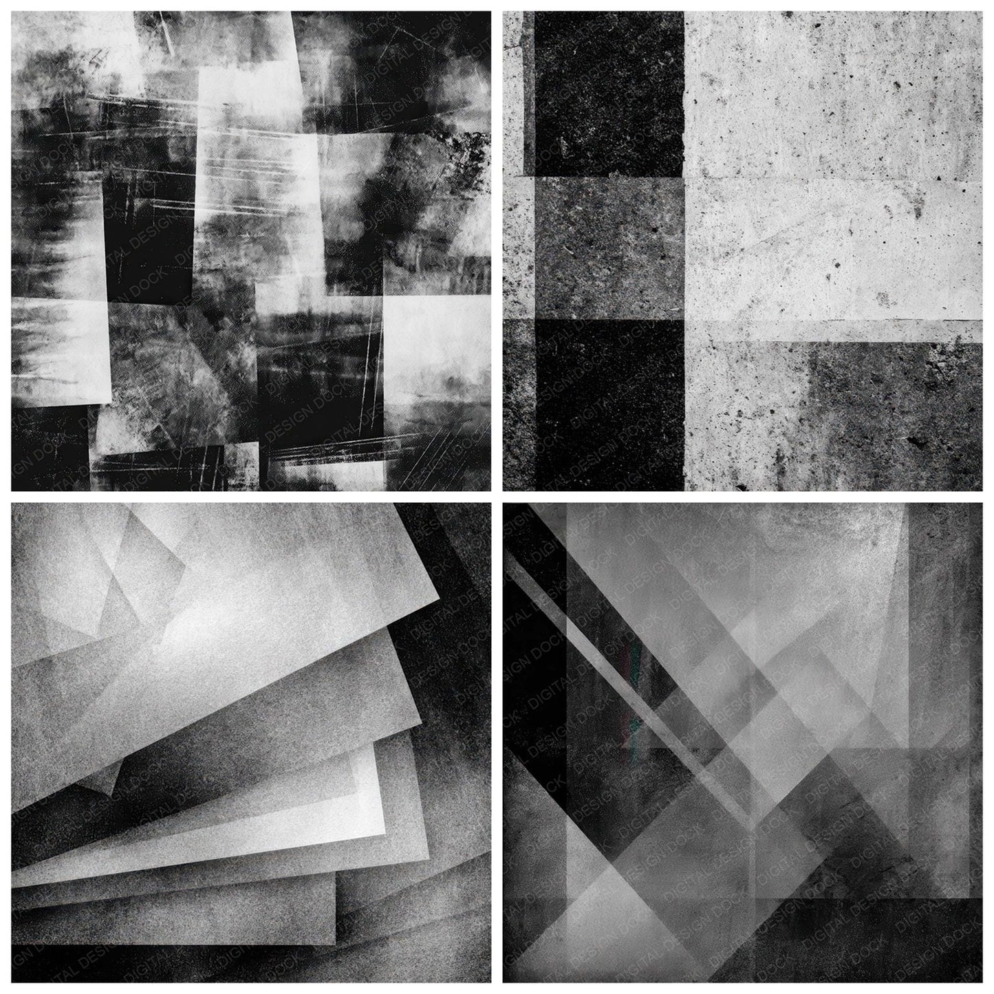 Photocopy Texture Stack Digital Paper Pack (DDD008200)