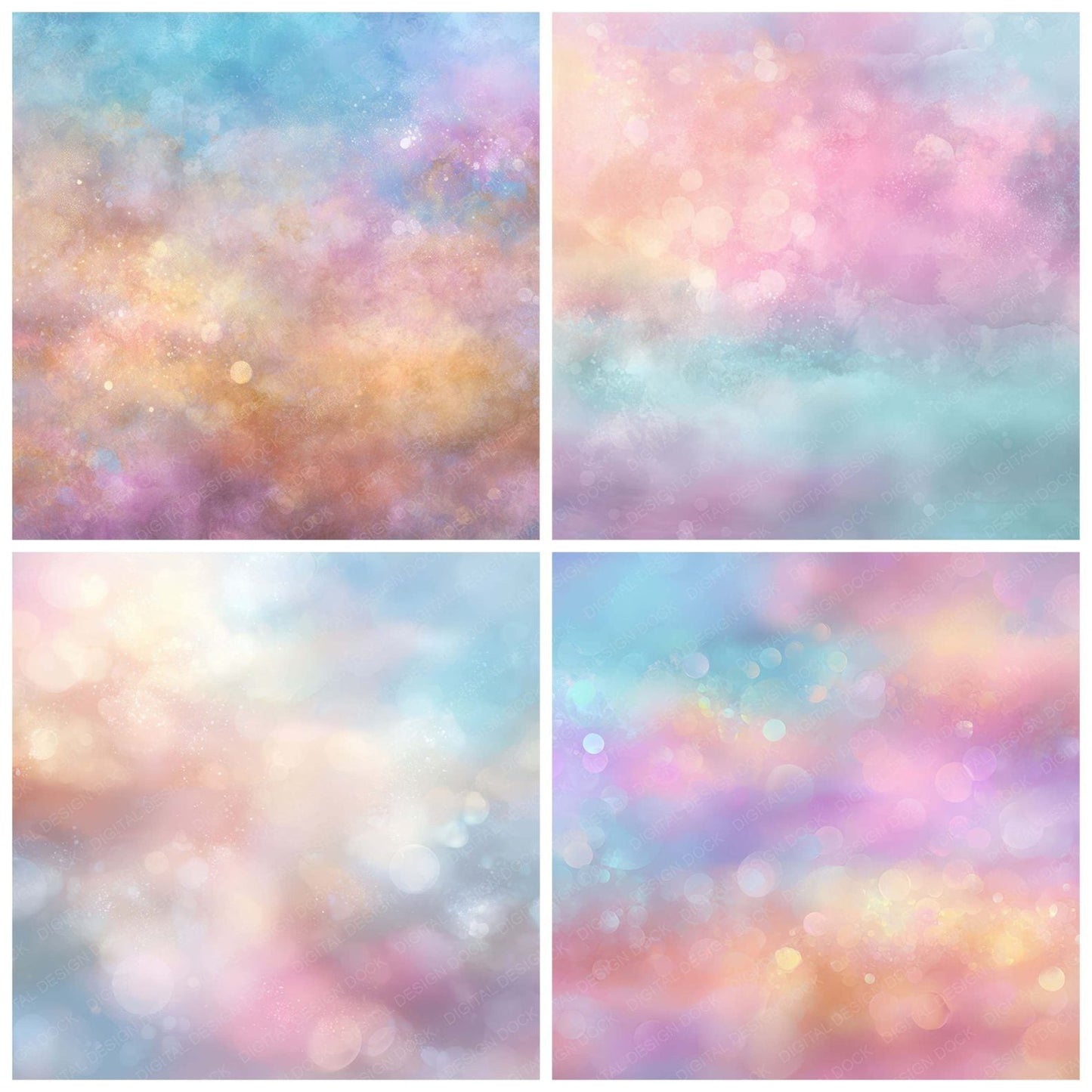 Pastel Light Haze Digital Paper Pack (DDD008317)
