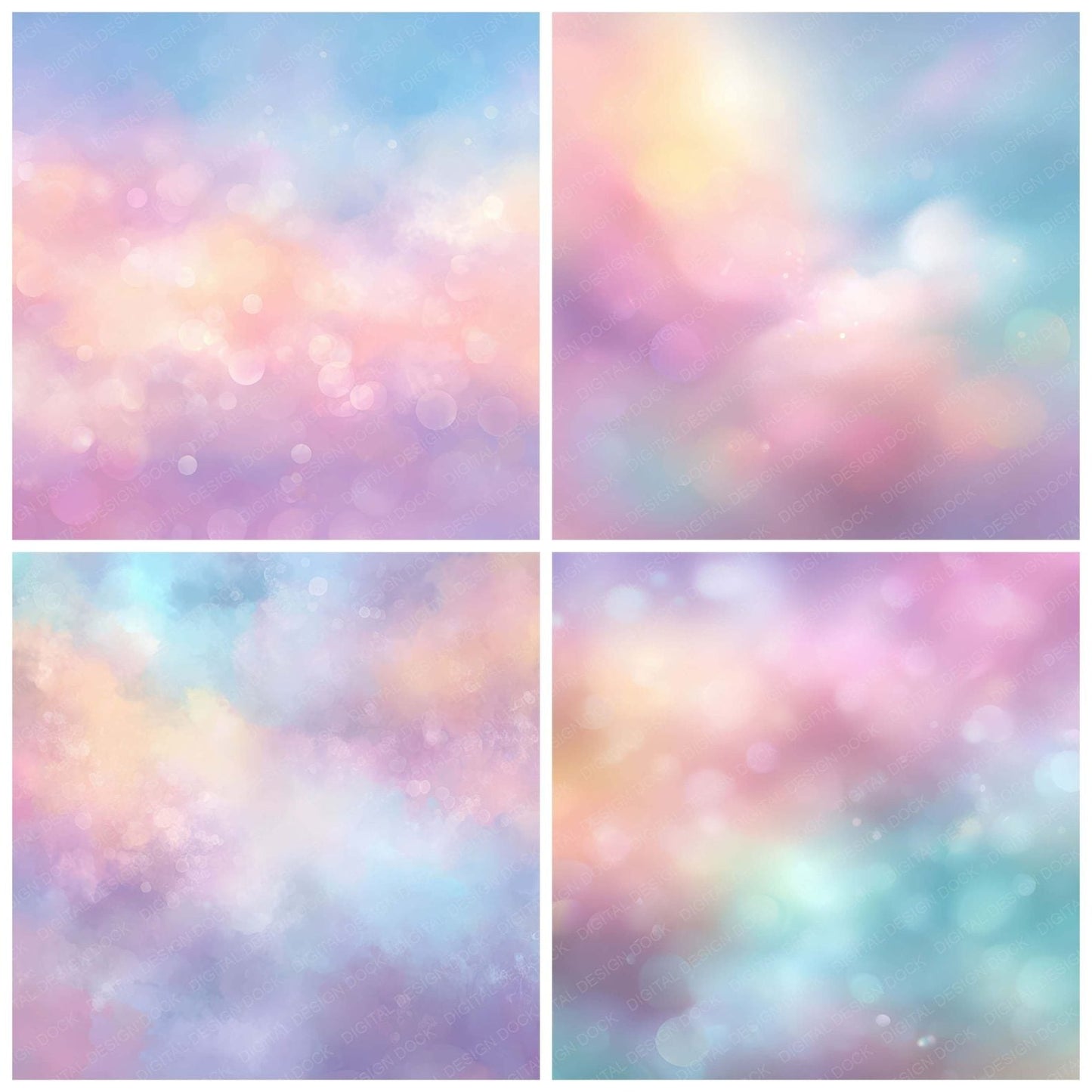 Pastel Light Haze Digital Paper Pack (DDD008317)