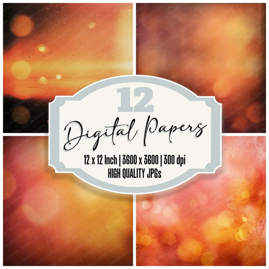 Film Light Leaks Digital Paper Pack (DDD008329)