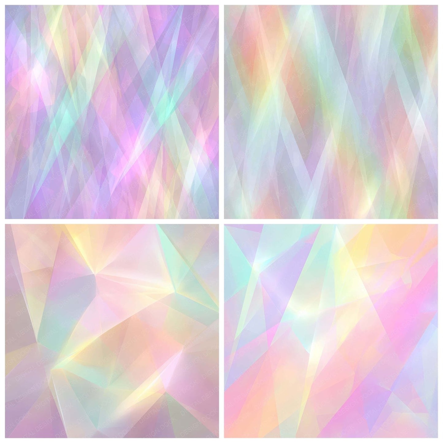 Pastel Prism Light Digital Paper Pack (DDD008345)