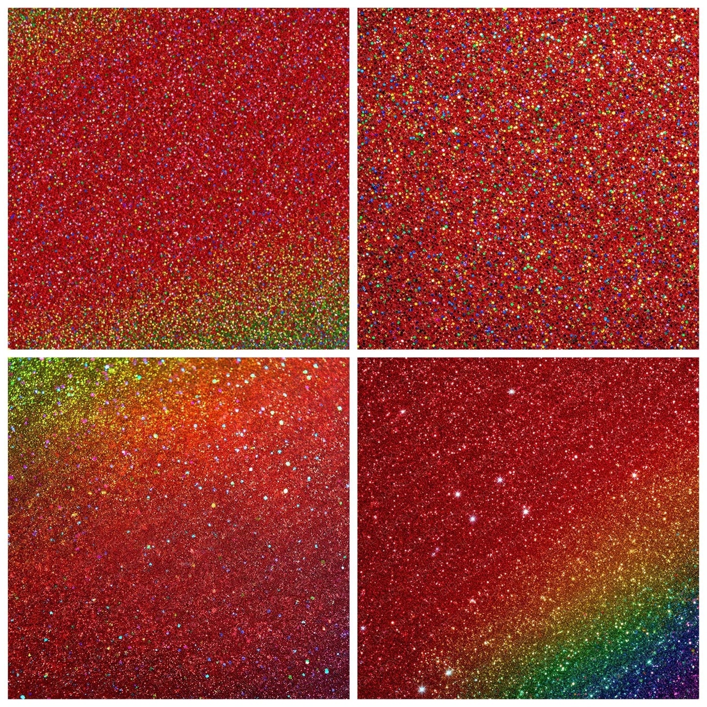 Rainbow Glitter Texture Digital Paper Pack (DDD008354)