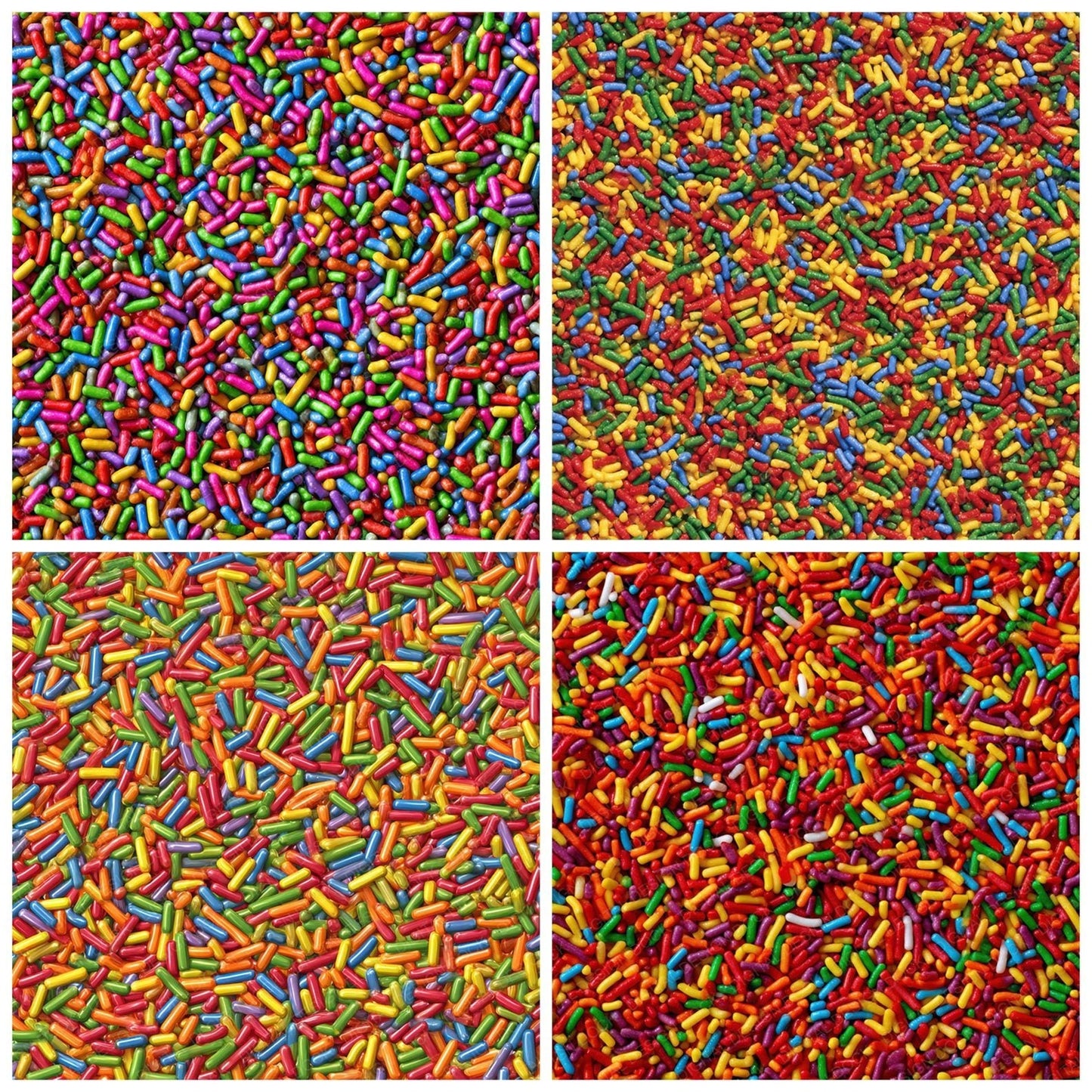 Rainbow Sugar Sprinkles Digital Paper Pack (DDD008383)