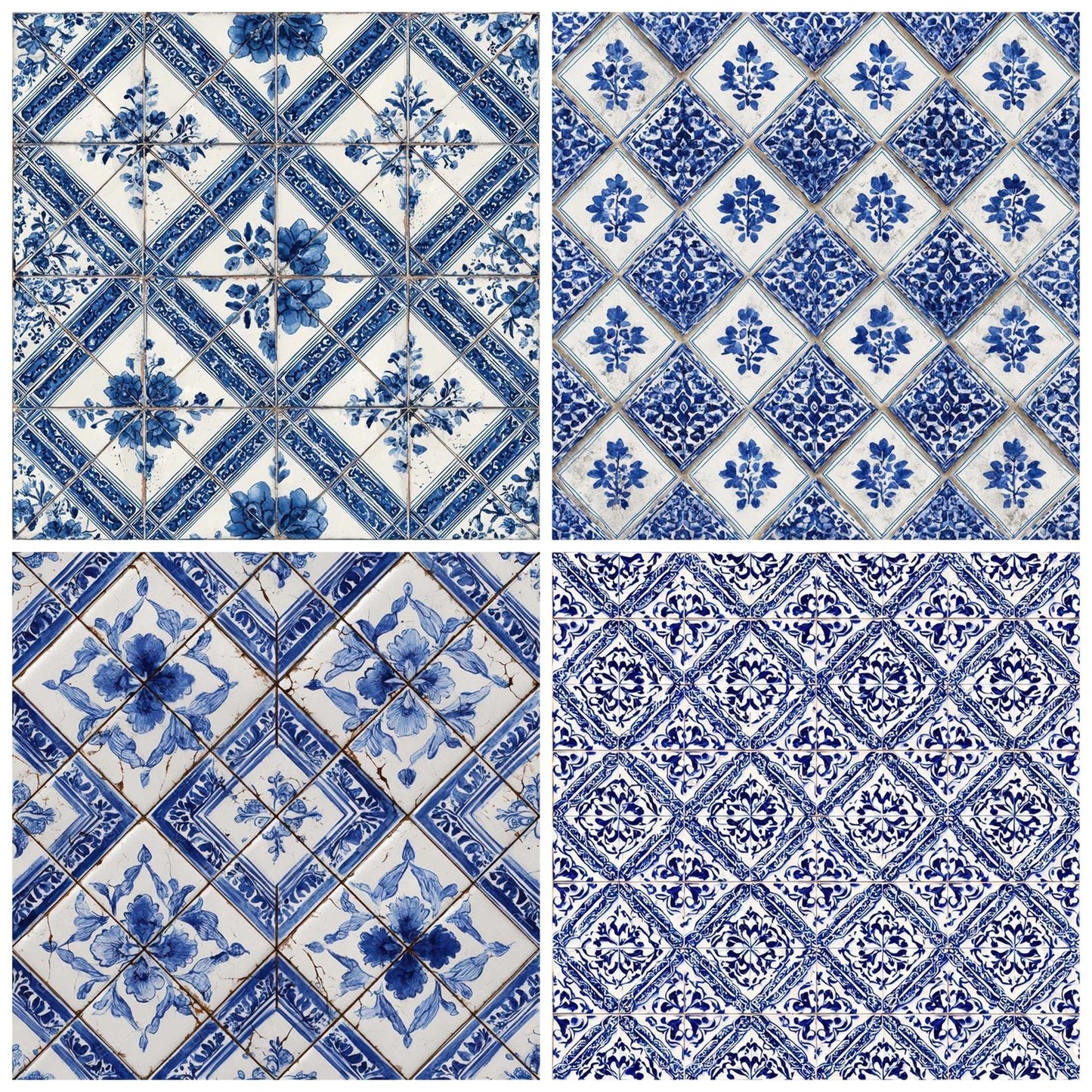 Delft Diamond Tile Digital Paper Pack (DDD008391)