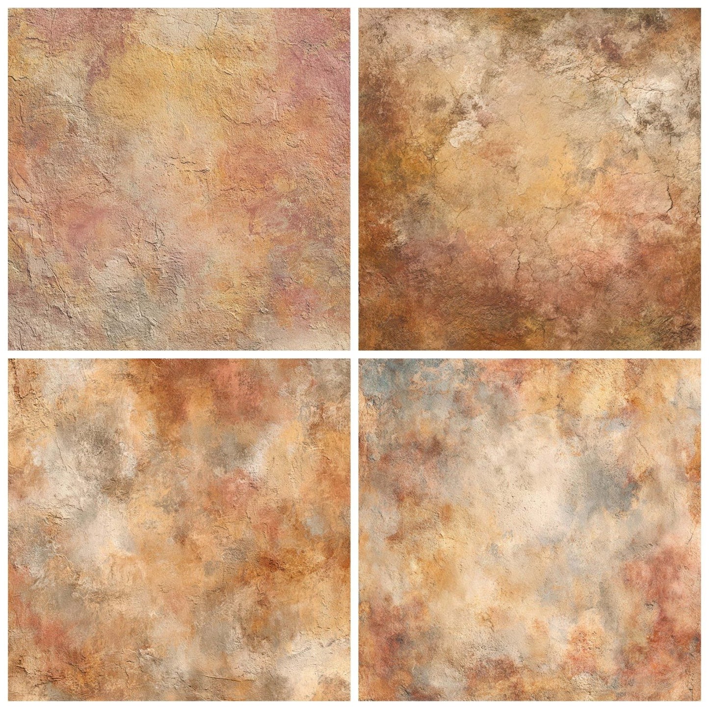 Fresco Plaster Texture Digital Paper Pack (DDD008398)