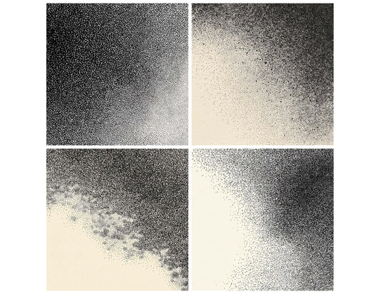 Preview layout showing Ink Stipple Texture papers arranged as background pages for junk journals and mixed media crafts