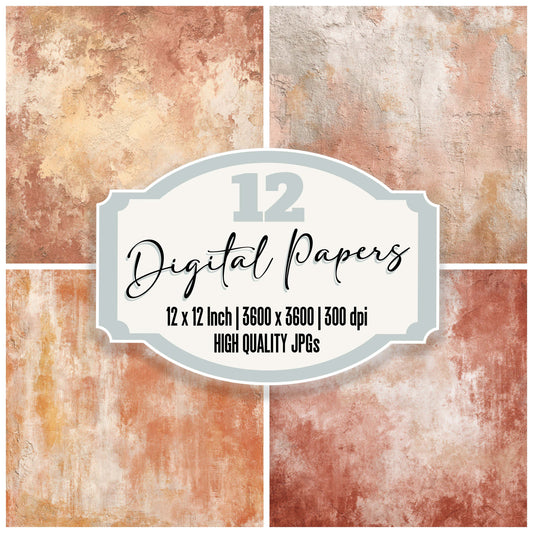 Pigment Wash Wall Digital Paper Pack (DDD008442)