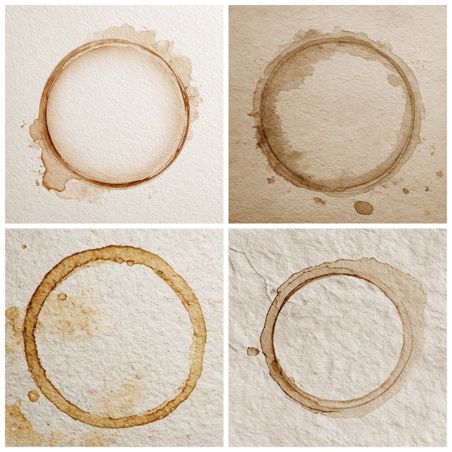 Coffee Ring Minimal Digital Paper Pack (DDD008508)