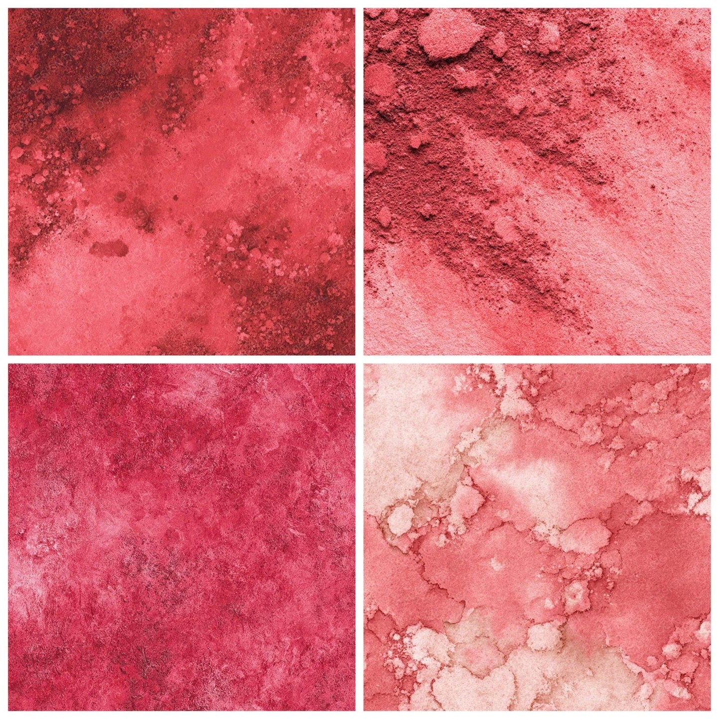 Red Chalk Pigment Digital Paper Pack (DDD008512)