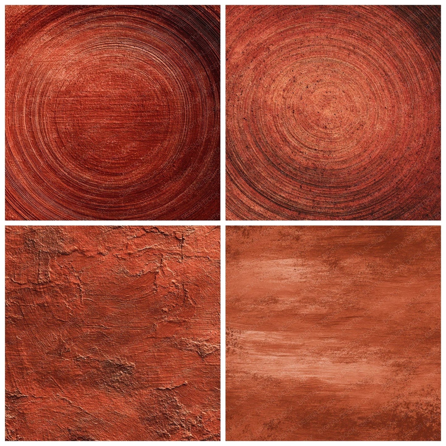Red Clay Pottery Digital Paper Pack (DDD008513)