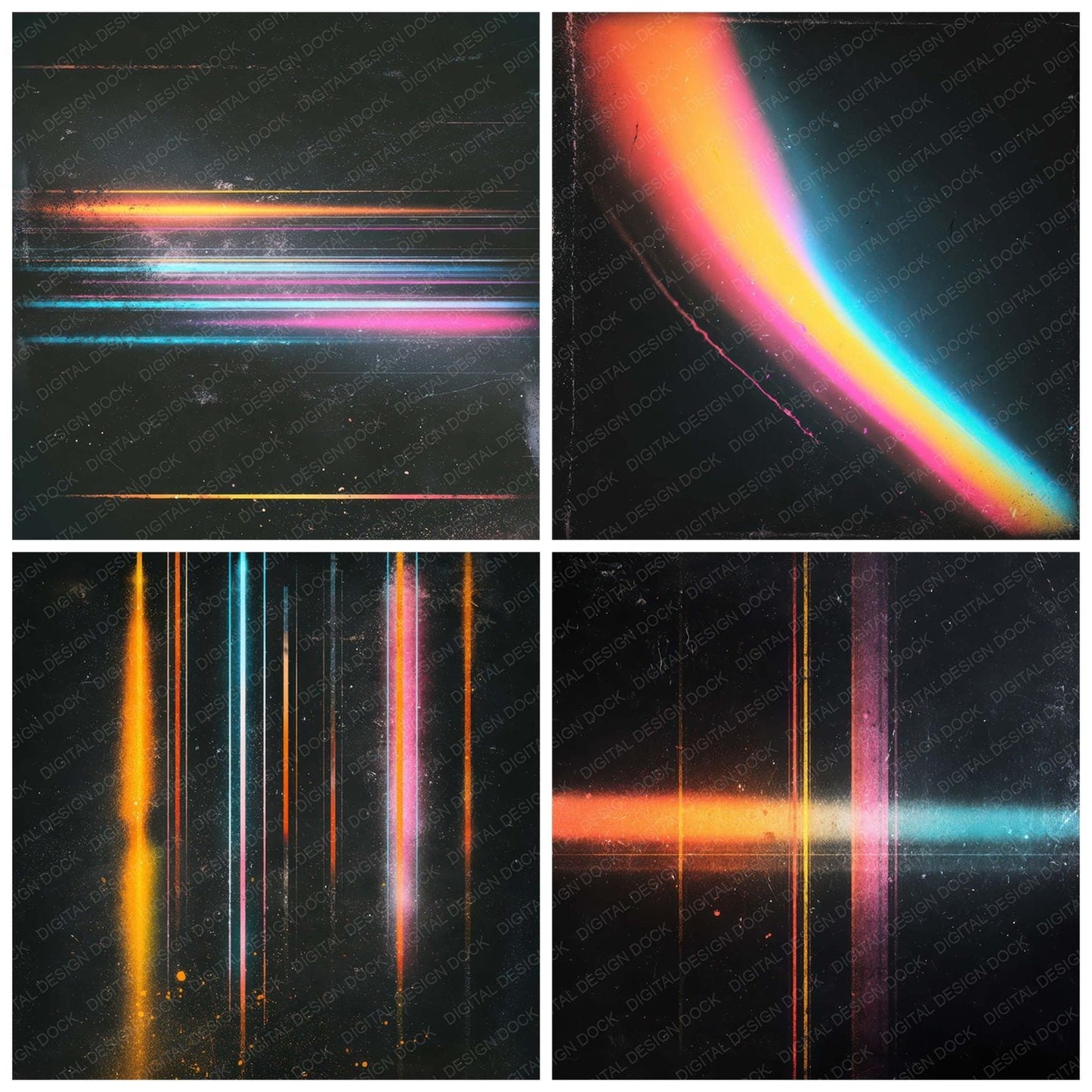 Colour Light Leak Digital Paper Pack (DDD008738)