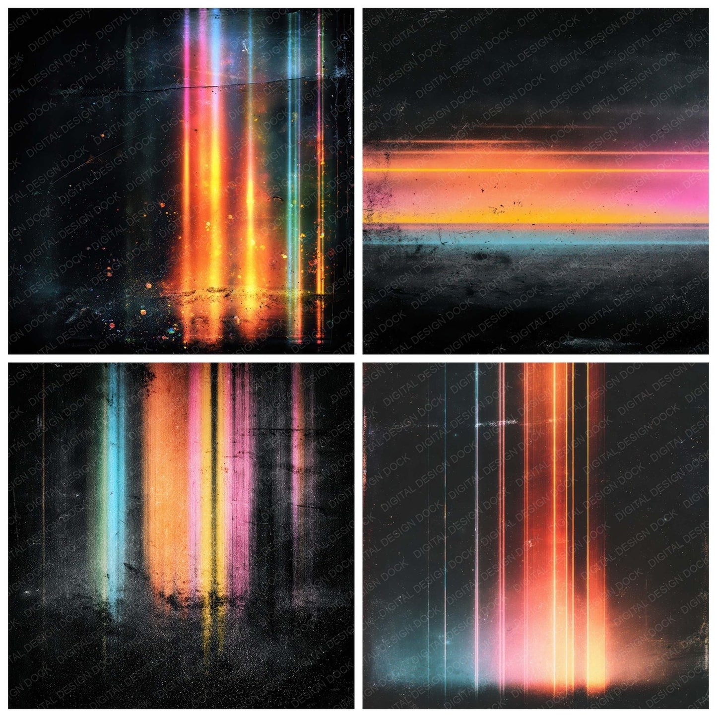 Colour Light Leak Digital Paper Pack (DDD008738)