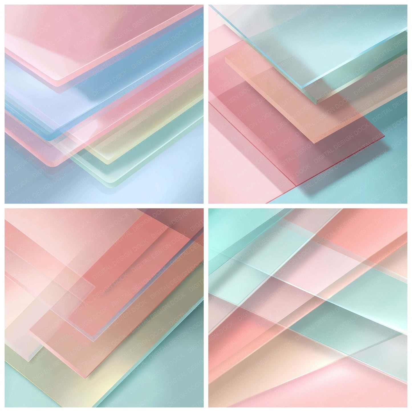 Acetate Layer Stack Digital Paper Pack (DDD008768)