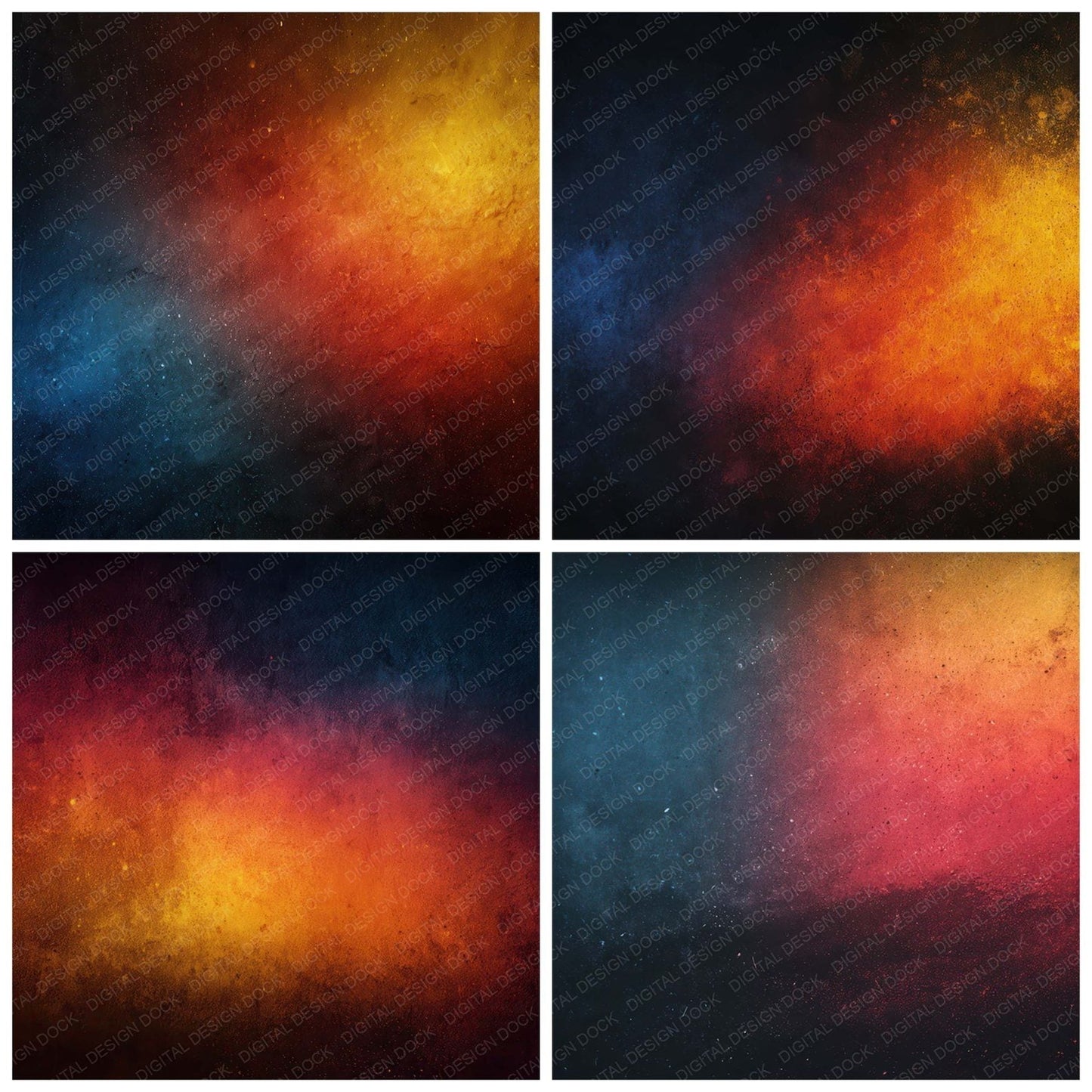 Colour Heat Map Digital Paper Pack (DDD008773)