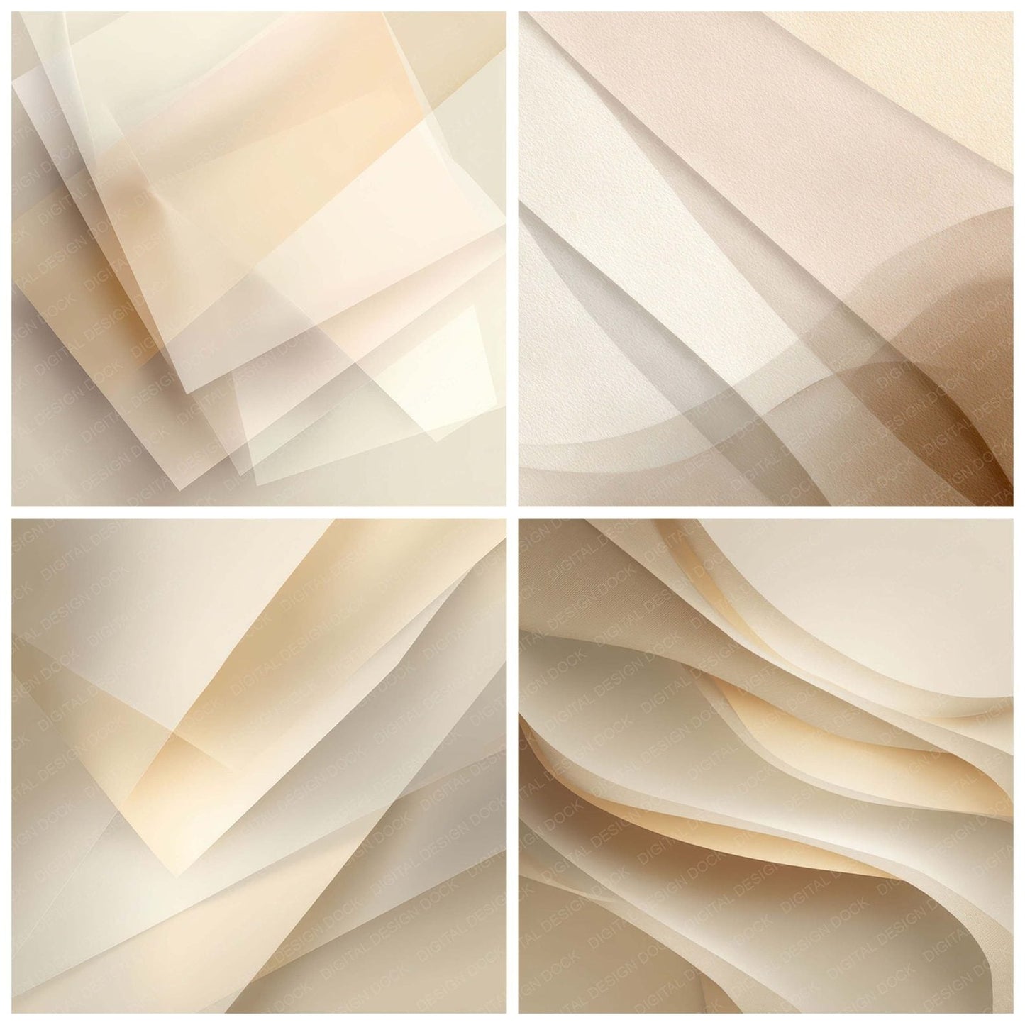 Vellum Layer Texture Digital Paper Pack (DDD008785)