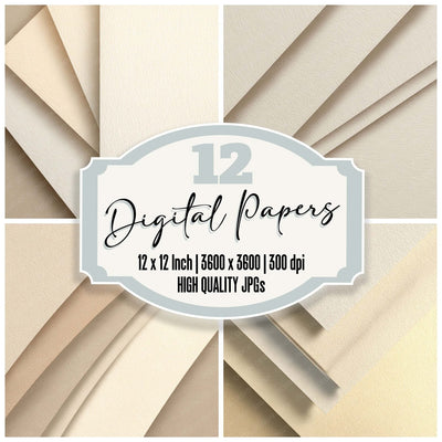 Soft Paper Layers Digital Paper Pack (DDD008806)