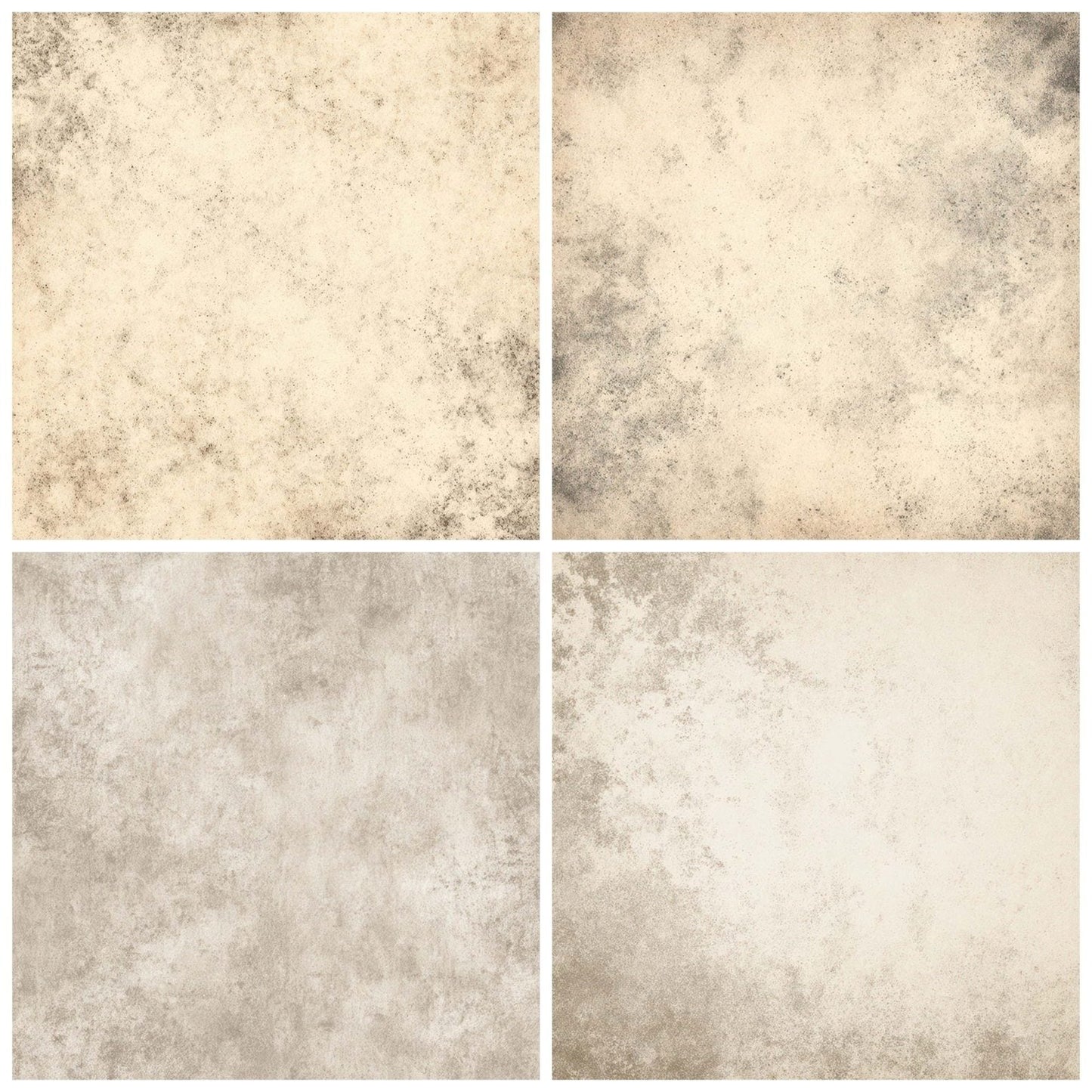 Cream Charcoal Dust Digital Paper Pack (DDD008818)