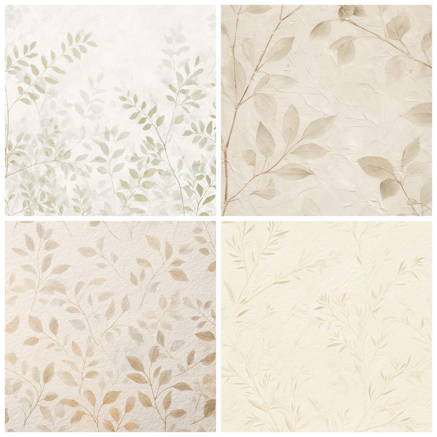 White Sage Imprint Digital Paper Pack (DDD008827)