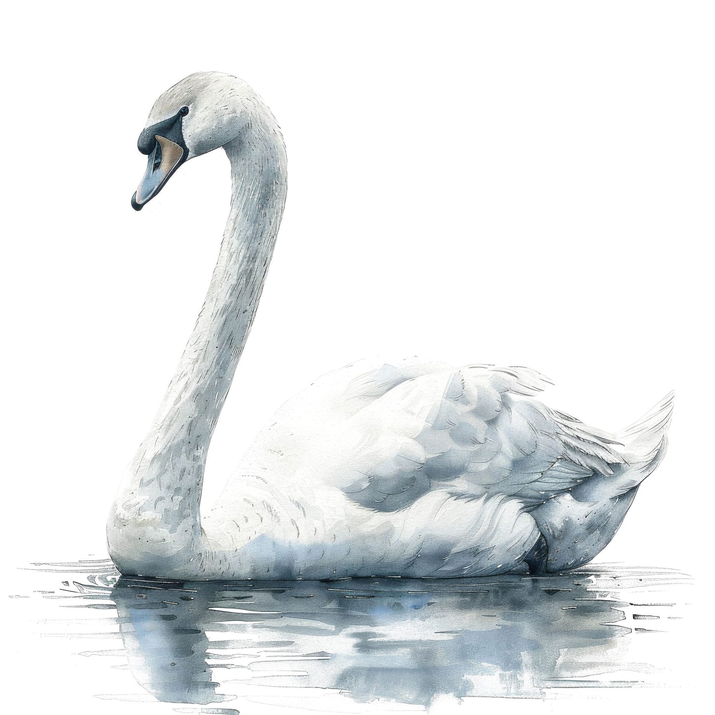 Graceful Swan Fussy Cut Sheets (DDD010119)