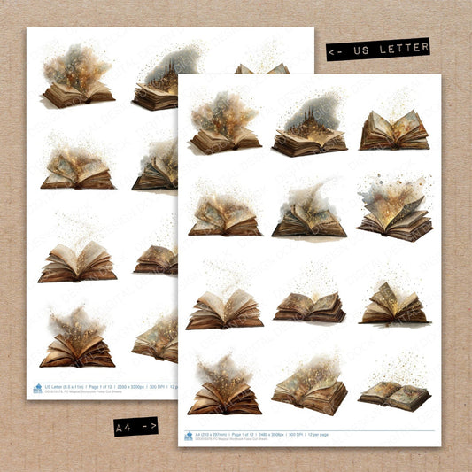 DDD010378_FC Magical Storybook Fussy Cut Sheets