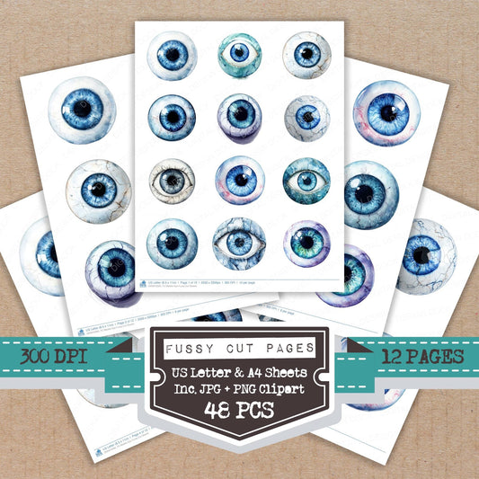 DDD010395_FC Marble Eye Fussy Cut Sheets