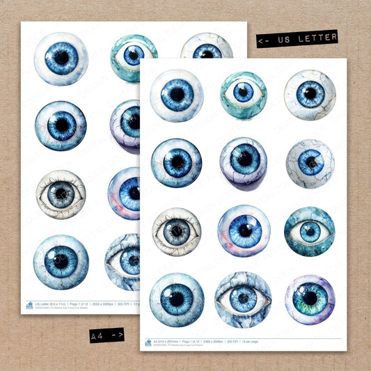 DDD010395_FC Marble Eye Fussy Cut Sheets