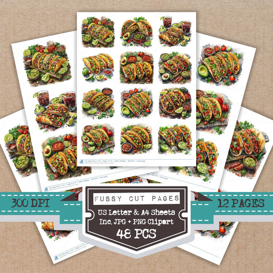 DDD010423_FC Mexican Tacos Fussy Cut Sheets