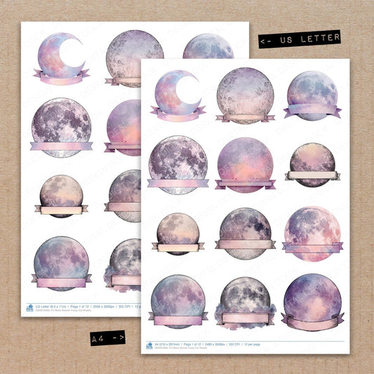 DDD010463_FC Moon Banner Fussy Cut Sheets