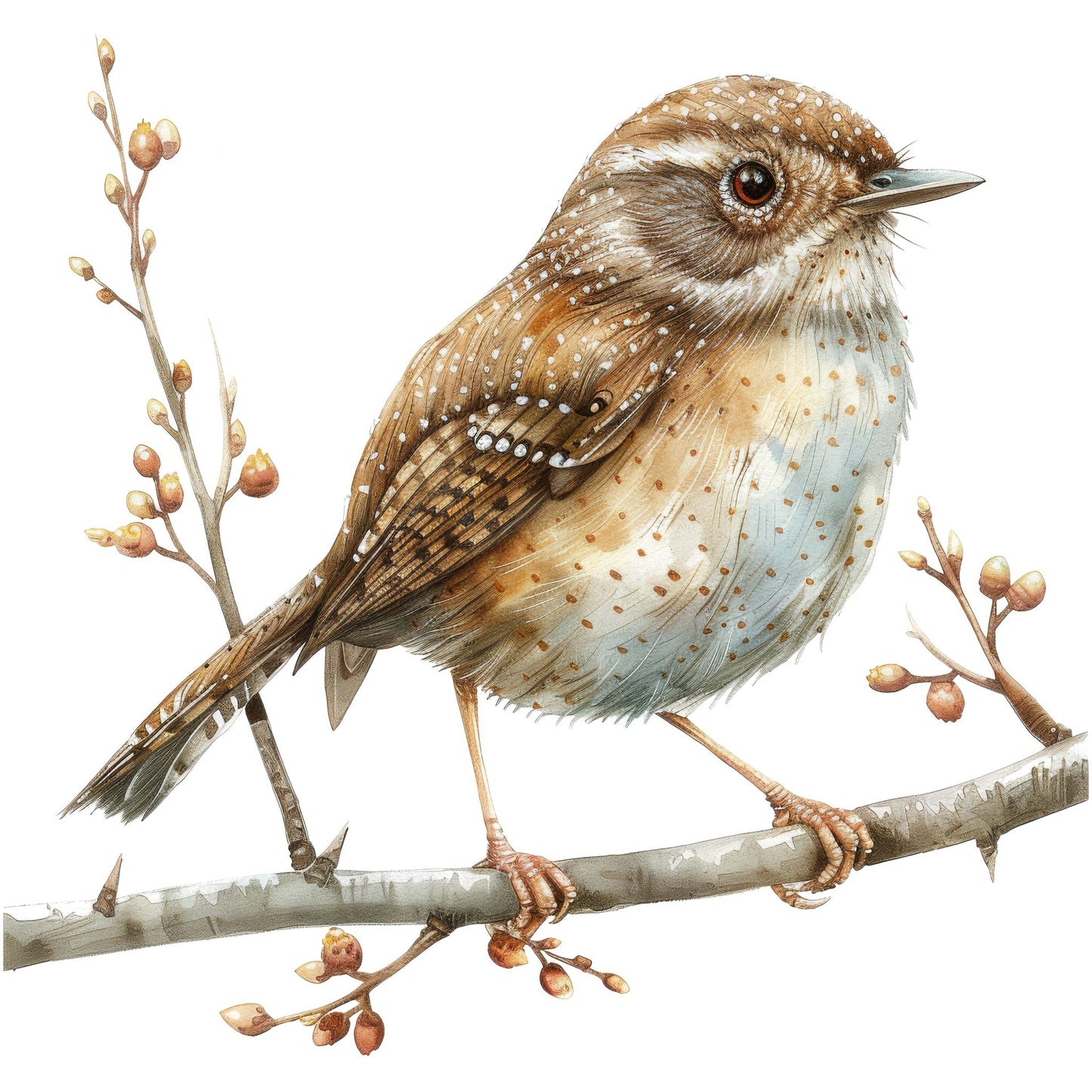 Small Wren Fussy Cut Sheets (DDD010966)