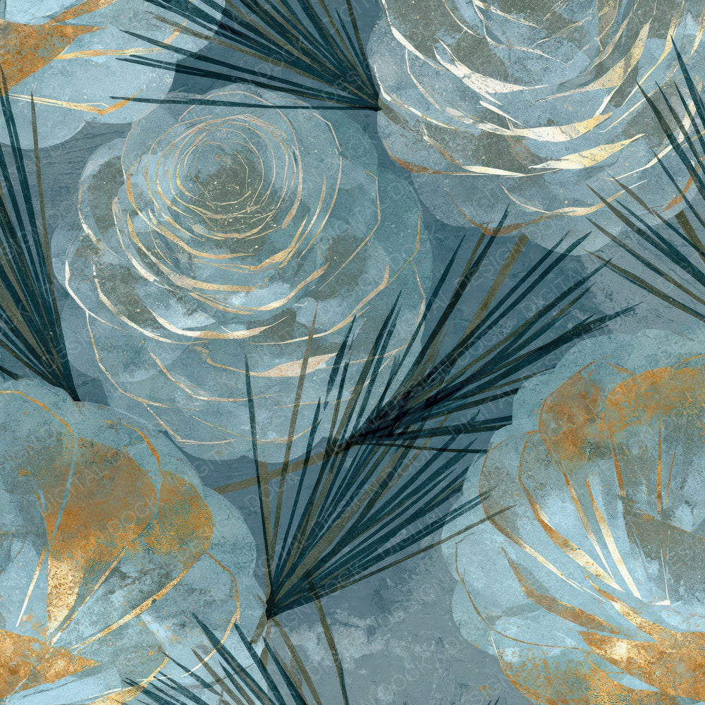 Xray Pine Cones Graphite Slate Digital Paper Pack (DDD012359)