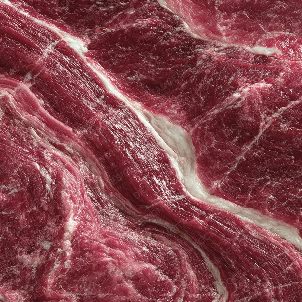Macro Meat Marbling Crimson Ivory Digital Paper Pack (DDD012368)