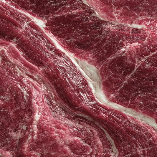 Macro Meat Marbling Crimson Ivory Digital Paper Pack (DDD012368)