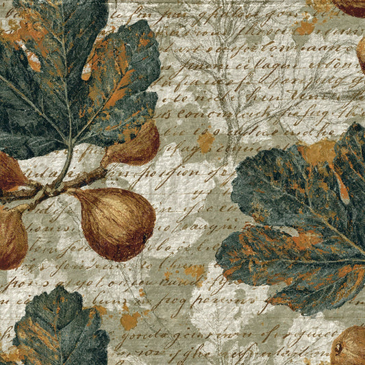 Vintage Paper Fig Ledger Walnut Digital Paper Pack (DDD012374)