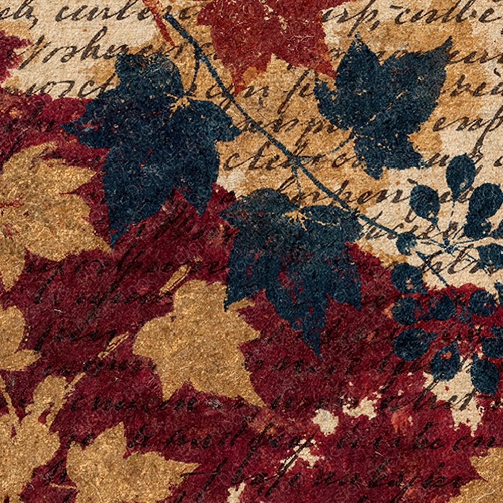 Vintage Paper Gothic Oxblood Ivy Digital Paper Pack (DDD012375)