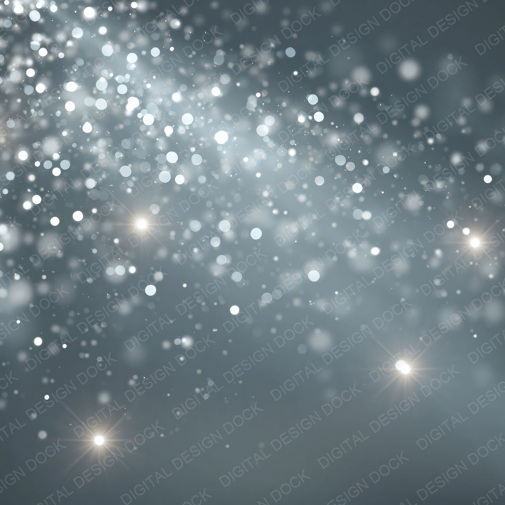 Bokeh Silver Frost Slate Digital Paper Pack (DDD012393)