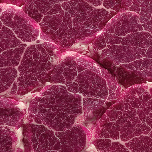 Macro Wagyu Marbling Oxblood Burgundy Digital Paper Pack (DDD012404)