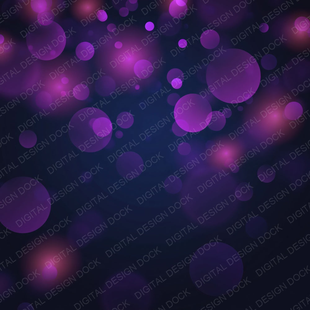 Bokeh Plum Violet Indigo Digital Paper Pack (DDD012406)
