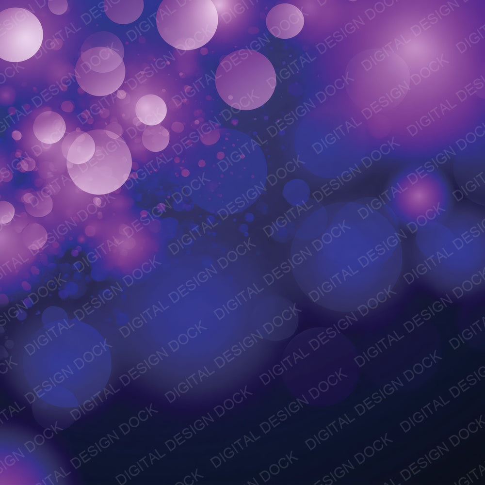 Bokeh Plum Violet Indigo Digital Paper Pack (DDD012406)
