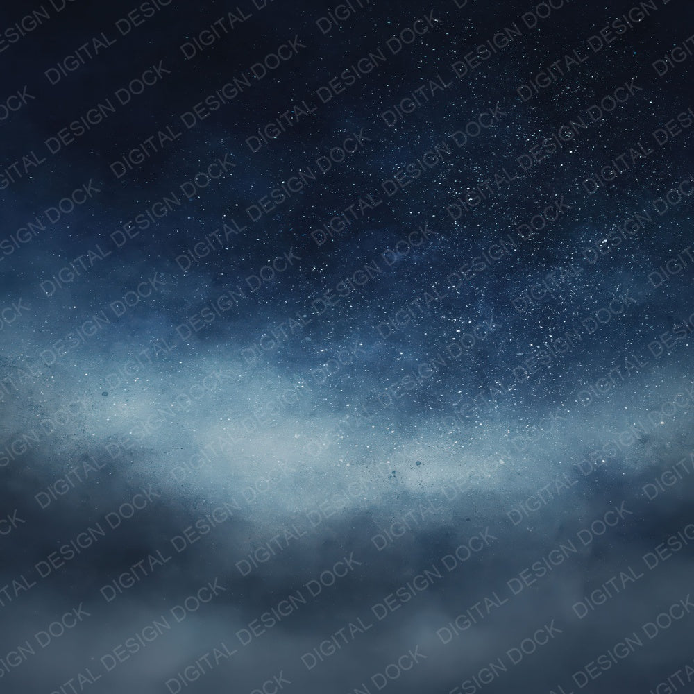 Gradient Midnight Navy Pewter Digital Paper Pack (DDD012411)