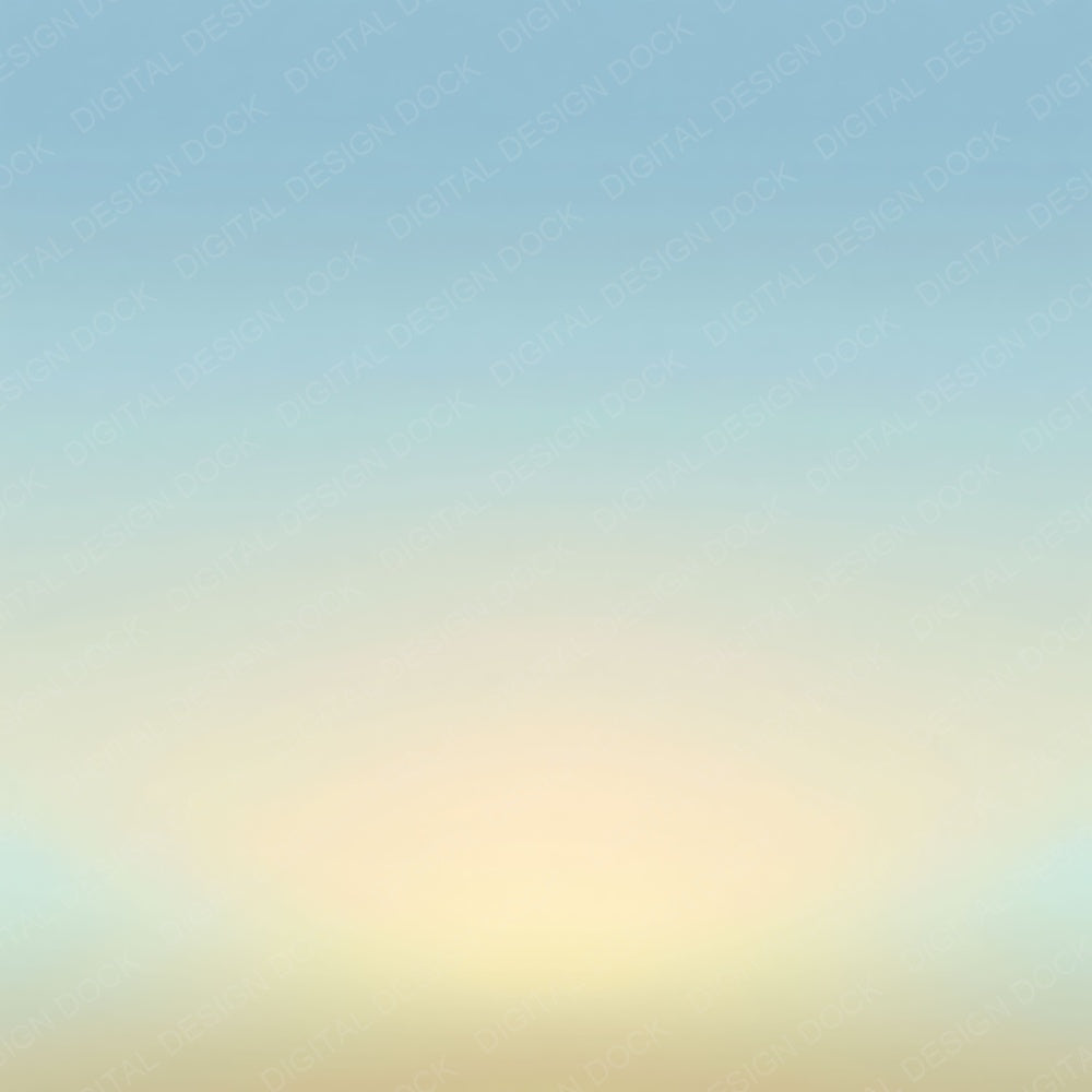 Gradient Morning Butter Sky Digital Paper Pack (DDD012412)