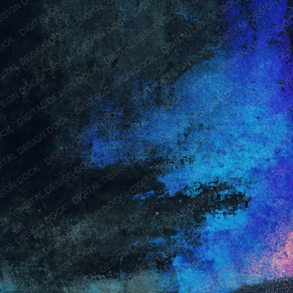 Grunge Neon Cobalt Midnight Digital Paper Pack (DDD012425)