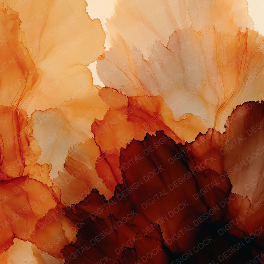 Liquid Alcohol Ink Copper Espresso Digital Paper Pack (DDD012428)