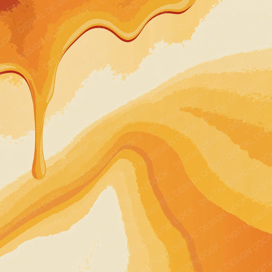 Liquid Honey Amber Caramel Digital Paper Pack (DDD012429)